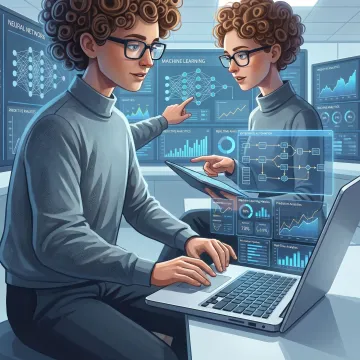 AI consultants planning a business solution