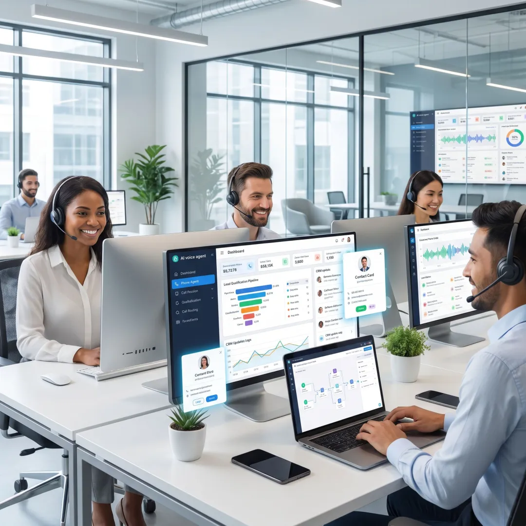 AI Voice Agent Services for Sales Call Automation and Lead Qualification