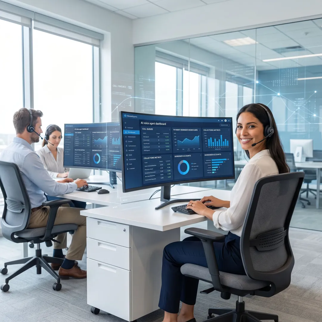 AI Voice Agent Solutions for Loan Servicing and Collections