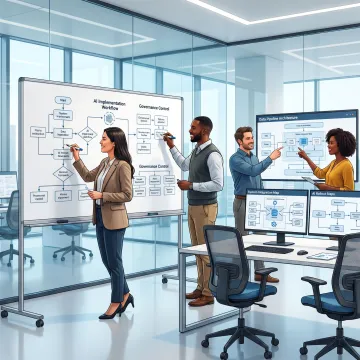 AI implementation planning session