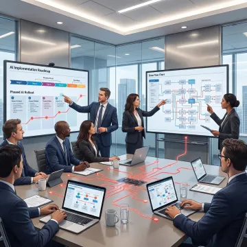 Enterprise AI implementation process workshop