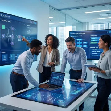 AI agent development workflow planning session