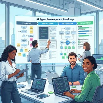 AI agent development workflow planning session