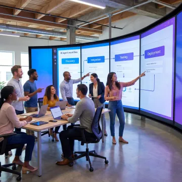 AI agent development workflow planning session