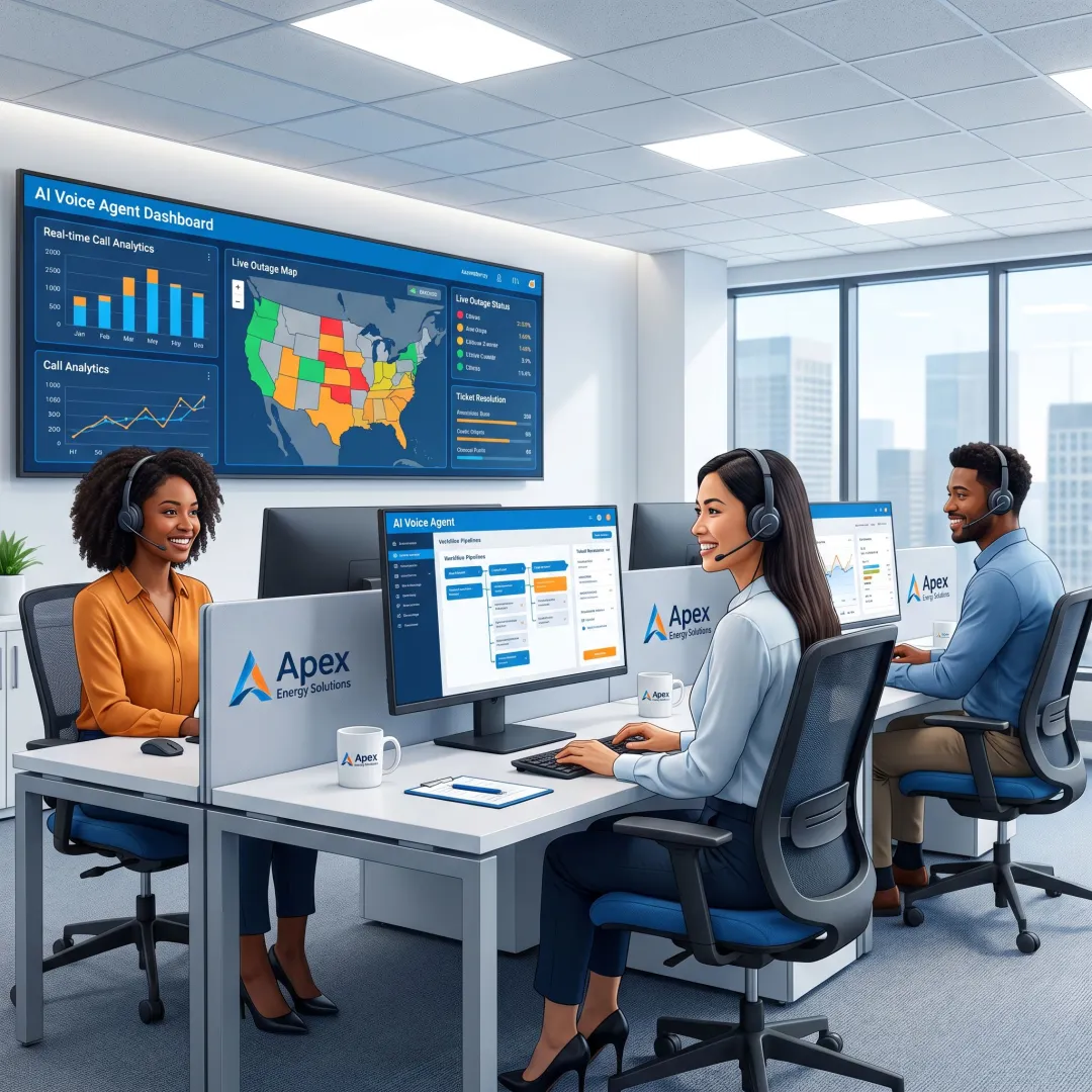 AI Voice Agent Solutions for Energy and Utilities