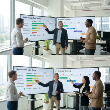 Consultants planning a quantum computing roadmap