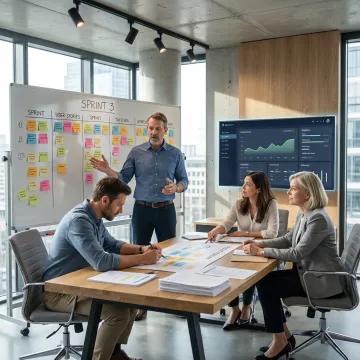 Agile transformation consulting workshop