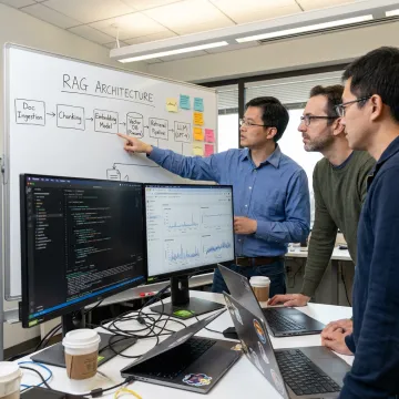 AI engineers planning a RAG architecture workflow