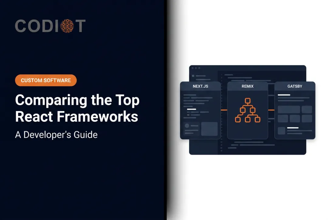 Comparing the Top React Frameworks: A Developer's Guide