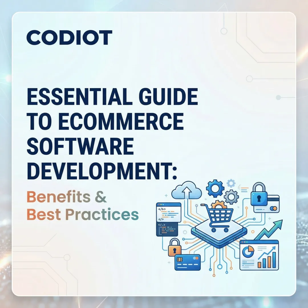 Essential Guide to eCommerce Software Development: Benefits & Best Practices