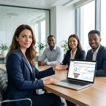 Salesforce Sales Cloud implementation consultant configuring CRM dashboard for a sales team