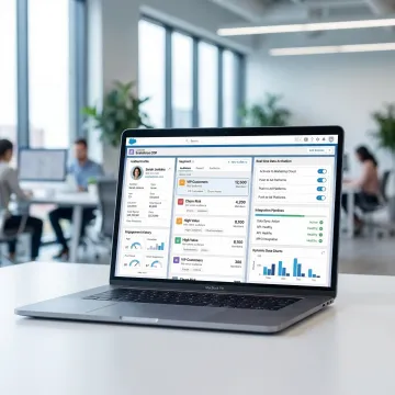 Salesforce CDP data unification dashboard displaying unified customer profiles and segments