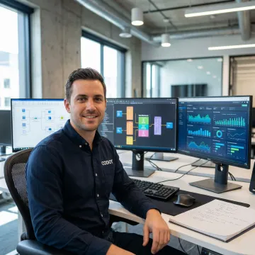 Data engineers building a cloud data warehouse with analytics dashboards