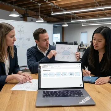 Software team planning lending workflow
