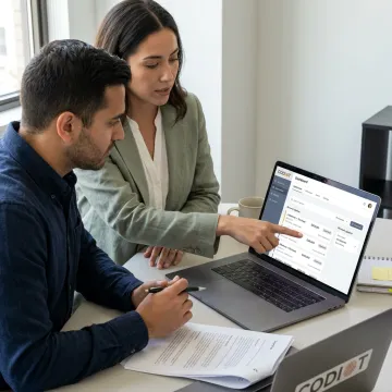 Custom mortgage loan origination software dashboard