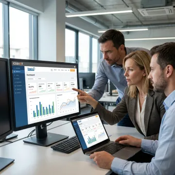 Business intelligence dashboard consulting session