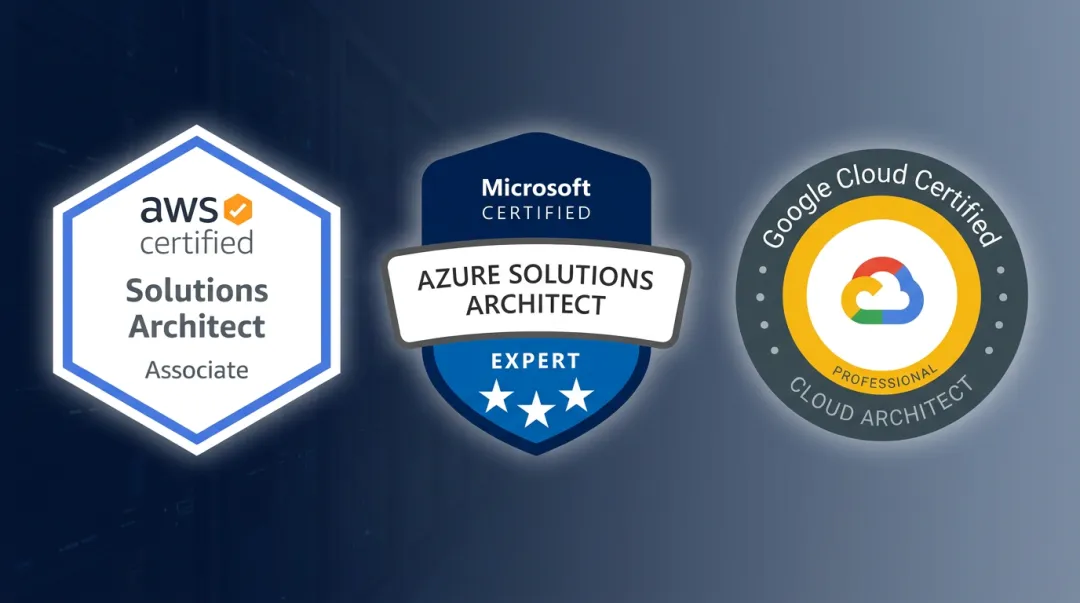 Cloud computing AWS Azure Google Cloud platform certification credentials overview dashboard