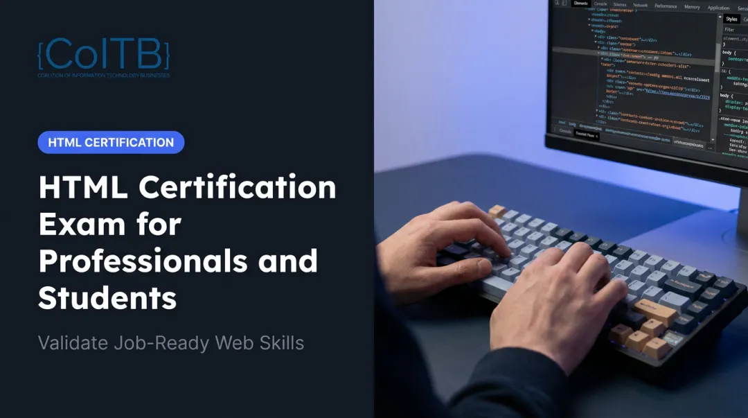HTML Certification Exam for Professionals and Students