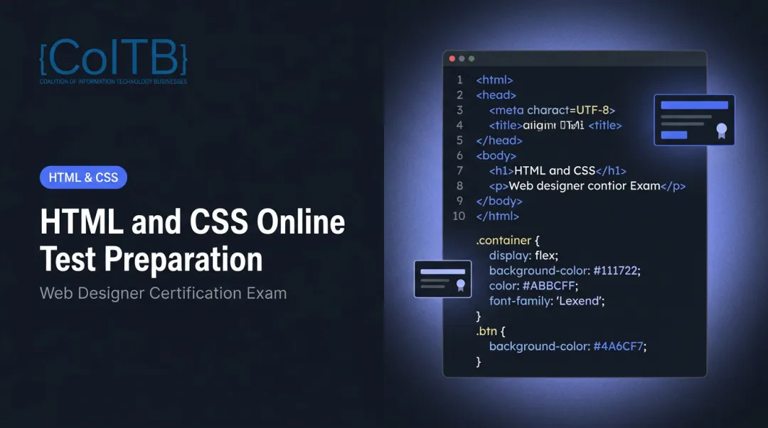 HTML and CSS Online Test Preparation