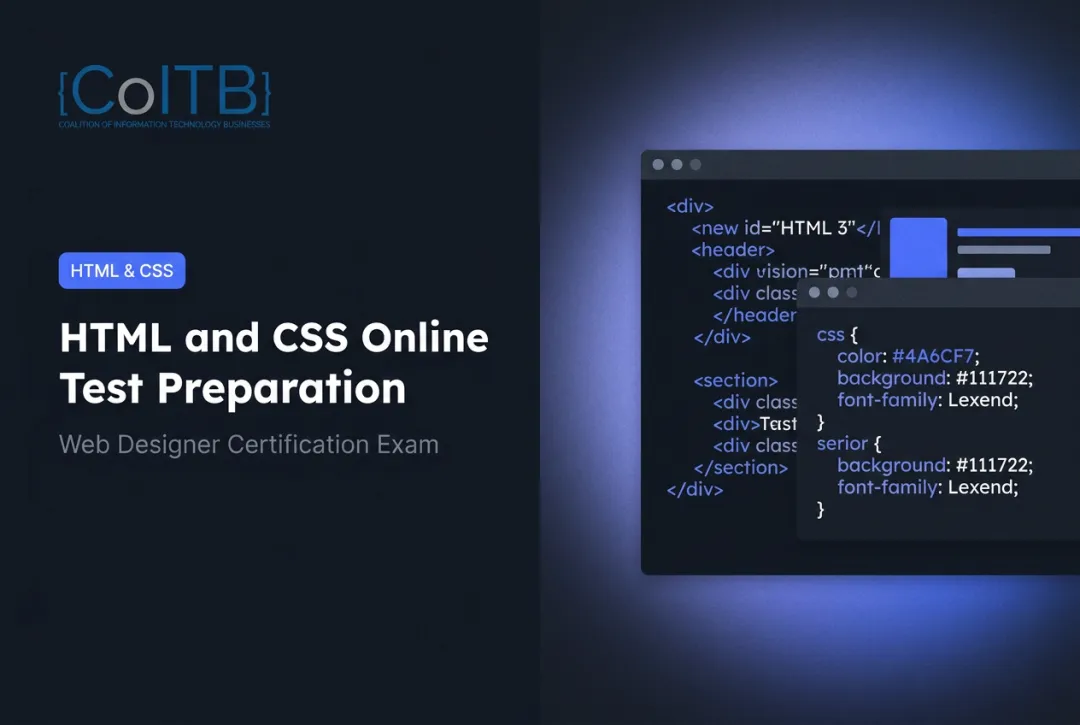 HTML and CSS Online Test Preparation
