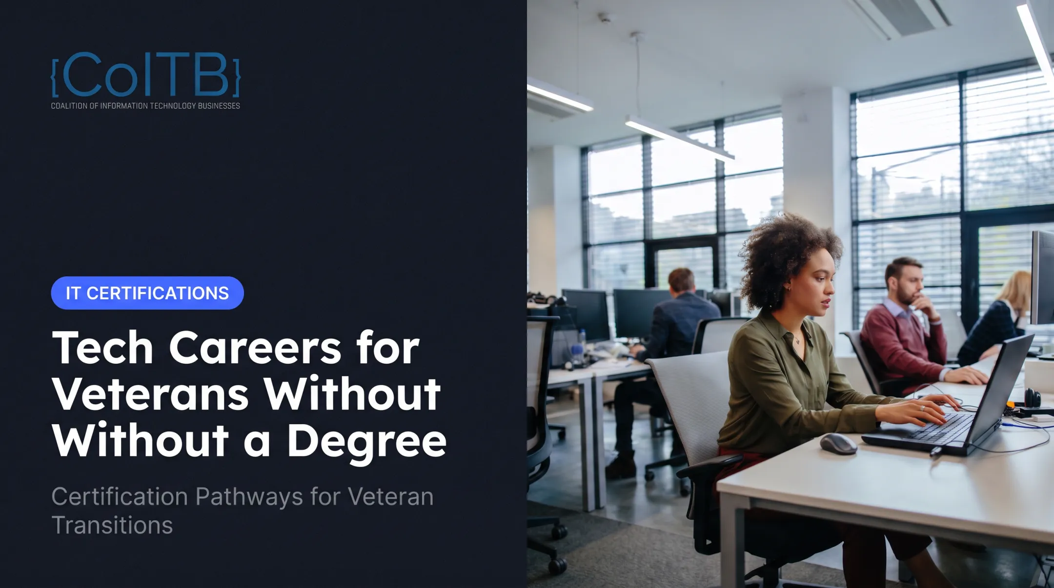 Tech Careers for Veterans Without a Degree
