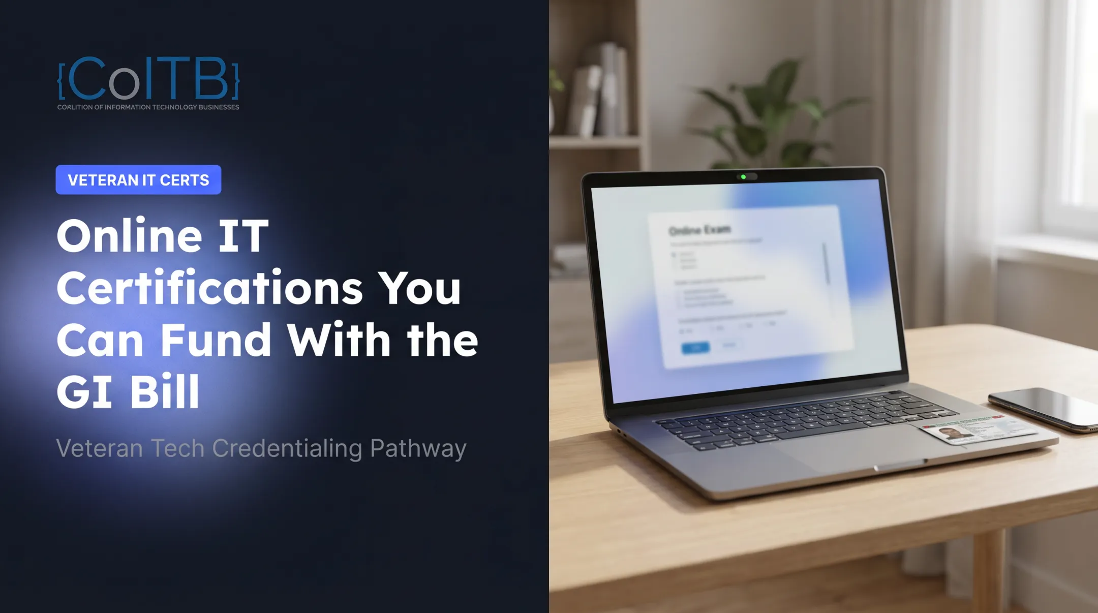 Online IT Certifications You Can Fund With the GI Bill