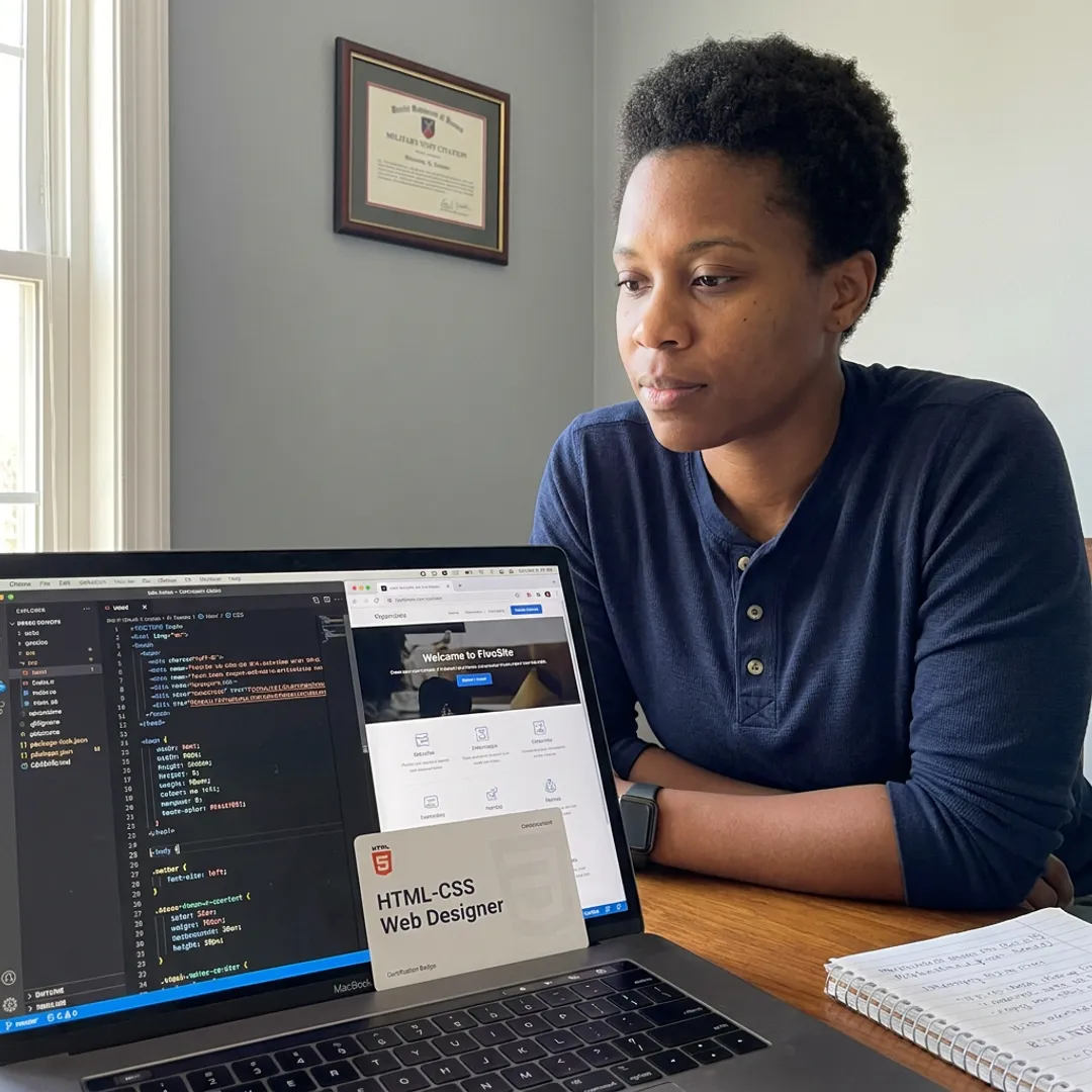 Web Design & Development Certification for Women Veterans