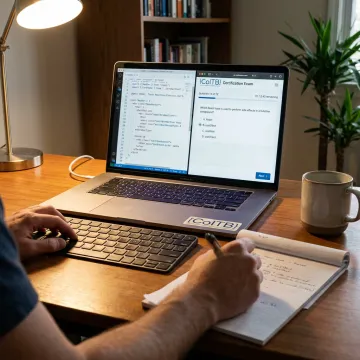 Online UX and web design certification preparation
