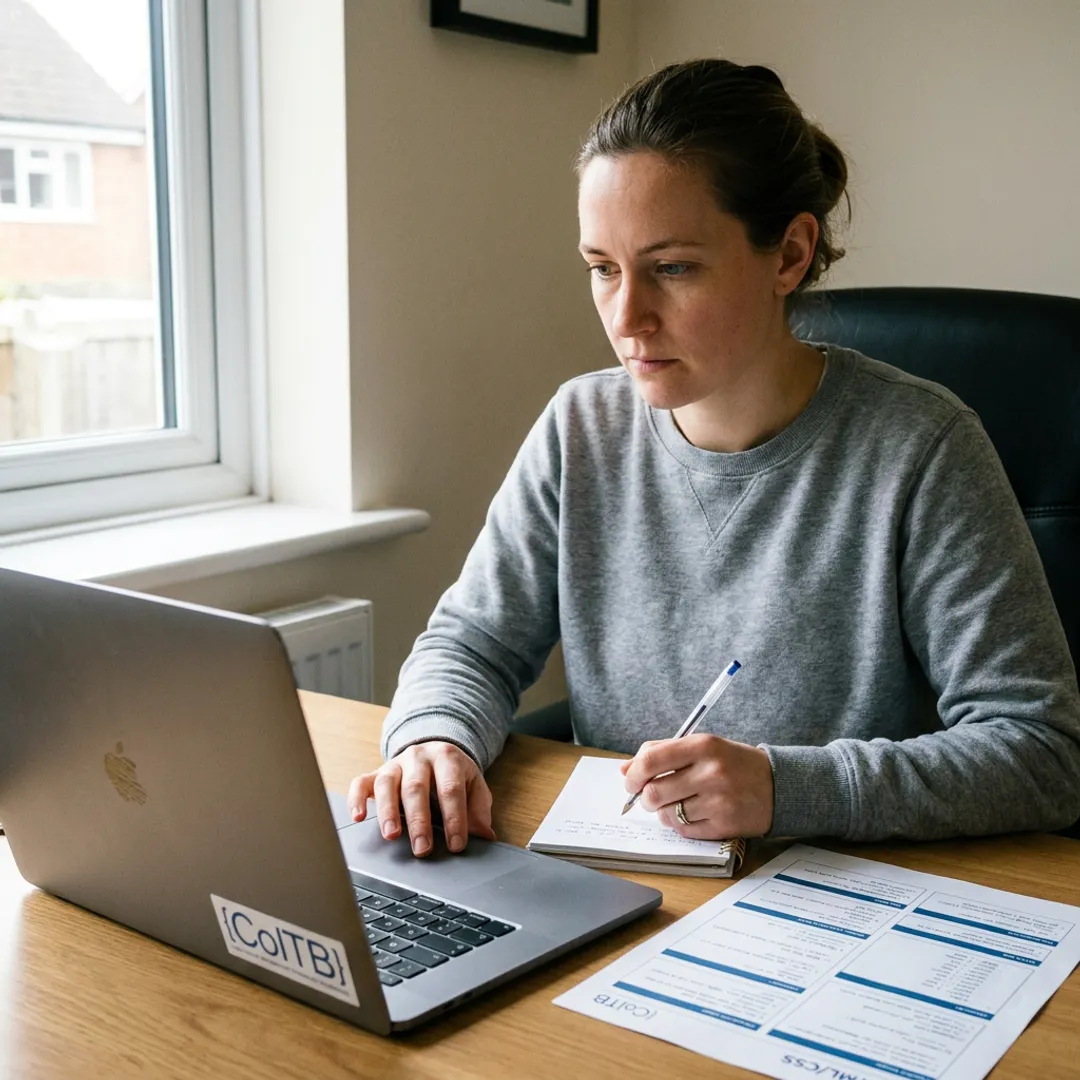 Online certification exam for web design skills