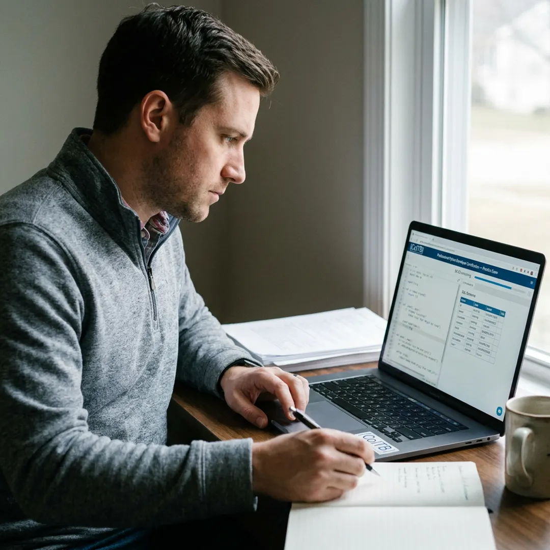 Professional studying Python code and SQL databases online