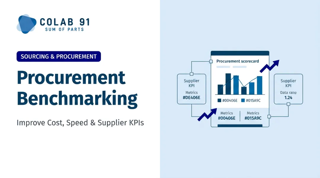 Procurement Benchmarking: Improve Cost, Speed & Supplier KPIs