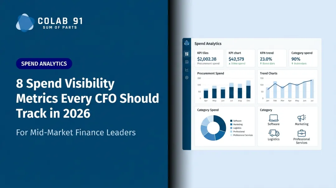 8 Spend Visibility Metrics Every CFO Should Track in 2026