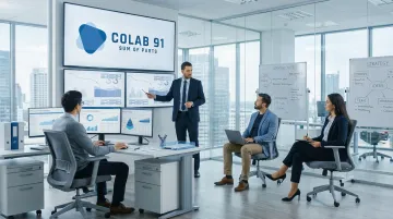 Colab91 offshore procurement analytics capability center team supporting PE-backed clients