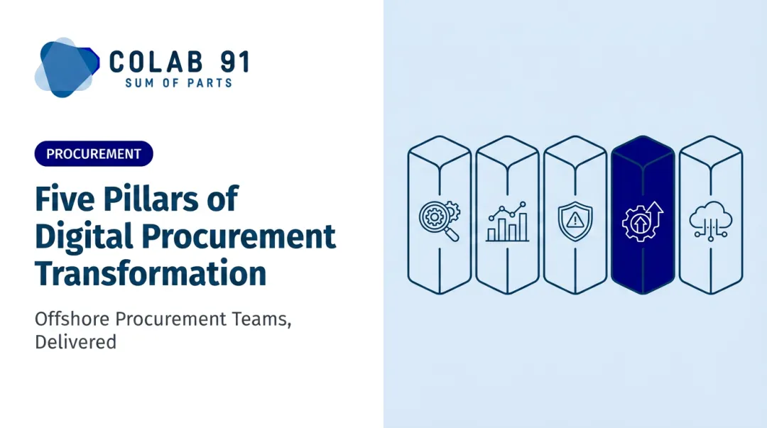 Five Pillars of Digital Procurement Transformation