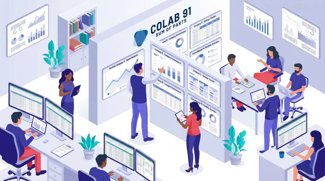 Dedicated procurement analytics team providing continuous spend intelligence for PE portfolio companies