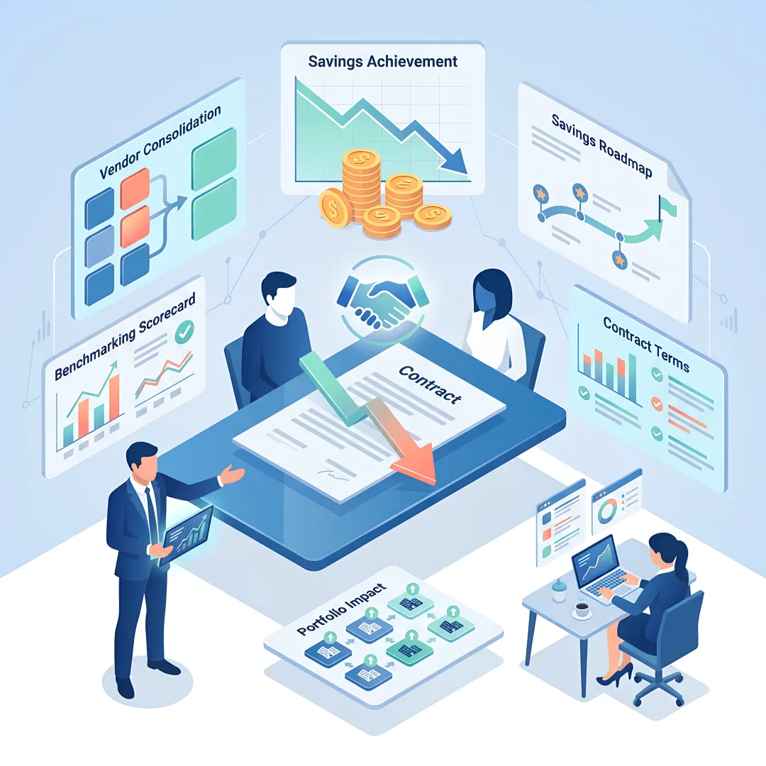 Vendor savings program workflow
