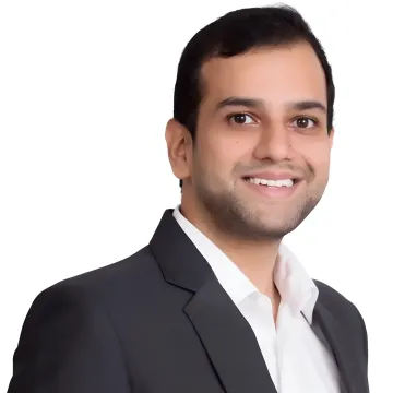 Portrait of Madhur Kabra, Managing Partner at Colab91