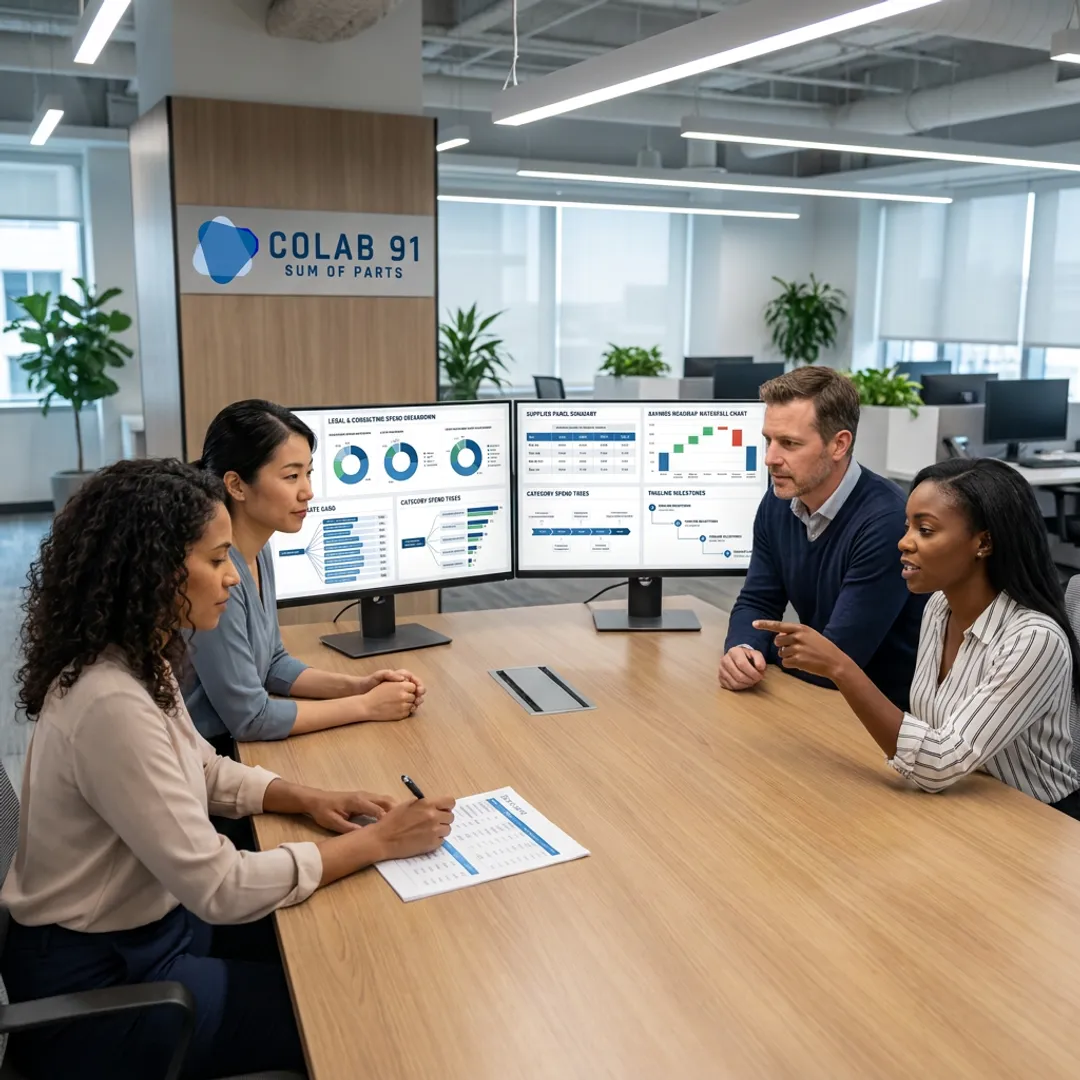 Enterprise procurement process planning session