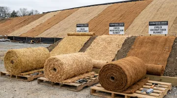 Curlex erosion control blanket product lineup straw excelsior and coconut fiber options