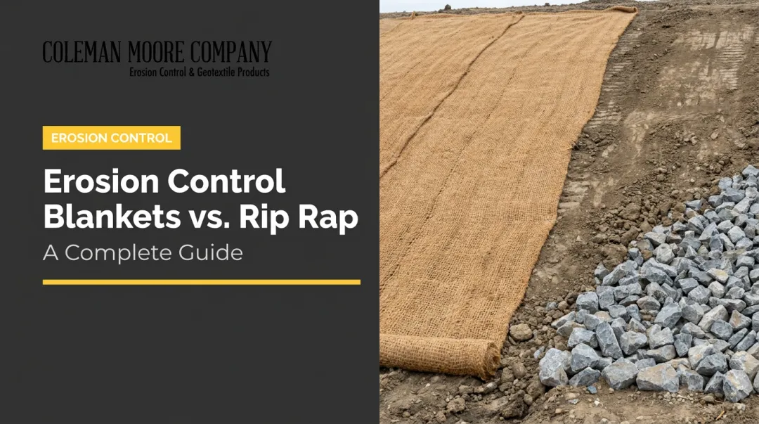 Erosion Control Blankets vs. Rip Rap: A Complete Guide