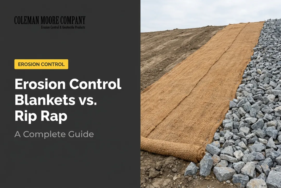 Erosion Control Blankets vs. Rip Rap: A Complete Guide