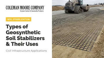 Types of Geosynthetic Soil Stabilizers & Their Uses