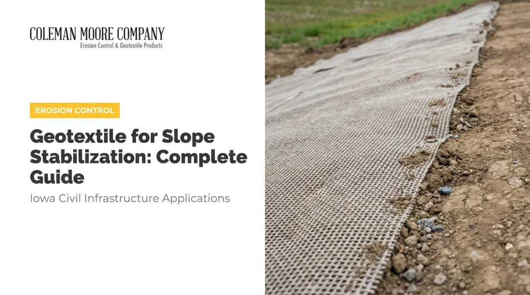 Geotextile for Slope Stabilization: Complete Guide