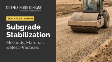 Subgrade Stabilization: Methods, Materials & Best Practices
