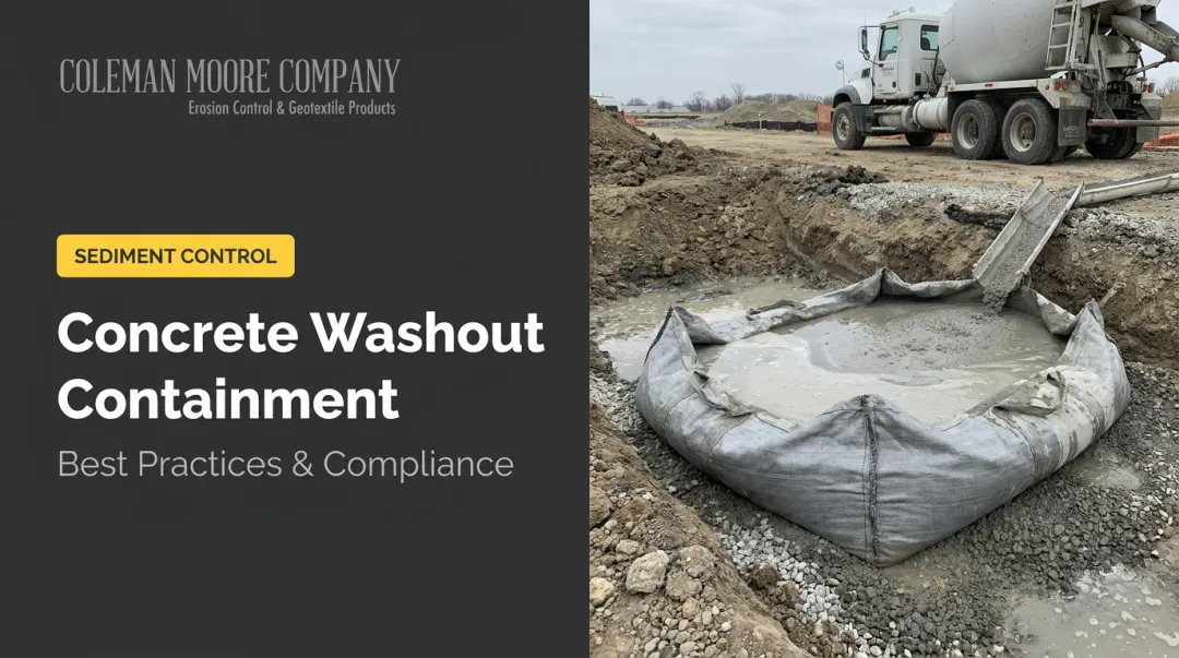 Concrete Washout Containment: Best Practices & Compliance