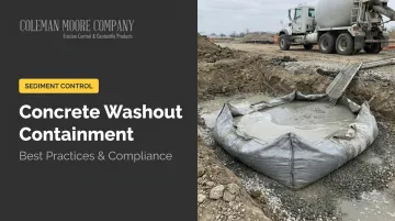 Concrete Washout Containment: Best Practices & Compliance
