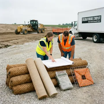 BMP planning and erosion control materials review