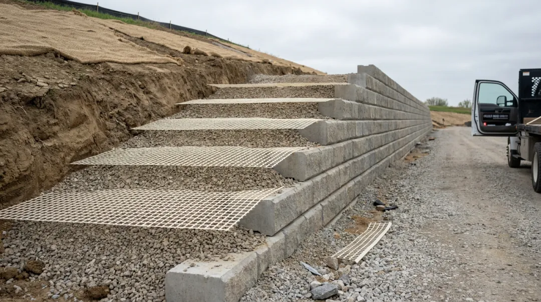 Retaining Walls & Slope Stabilization