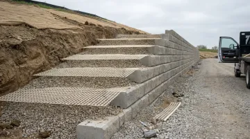 Retaining Walls & Slope Stabilization