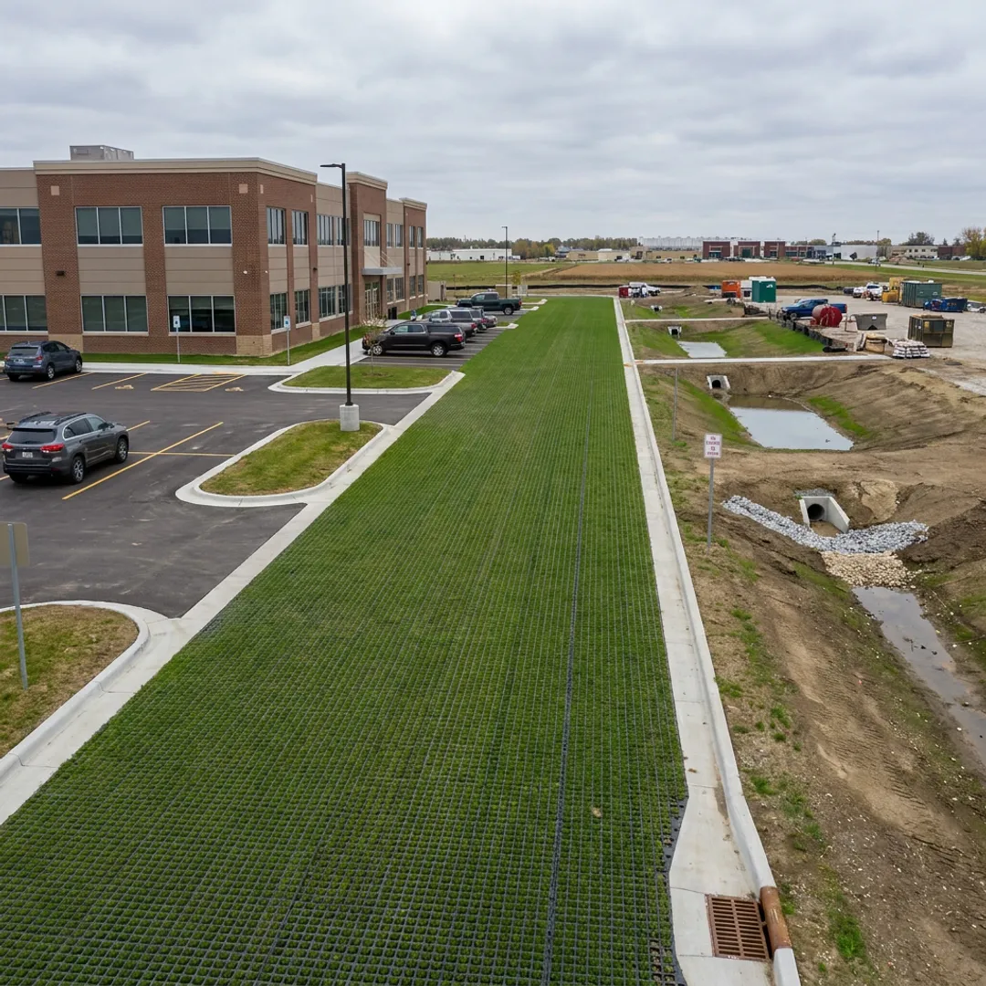 Grass Paver Fire Lane Solutions